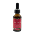 Bottle of 'Kick The Ick' herbal supplement with a dropper on a white background